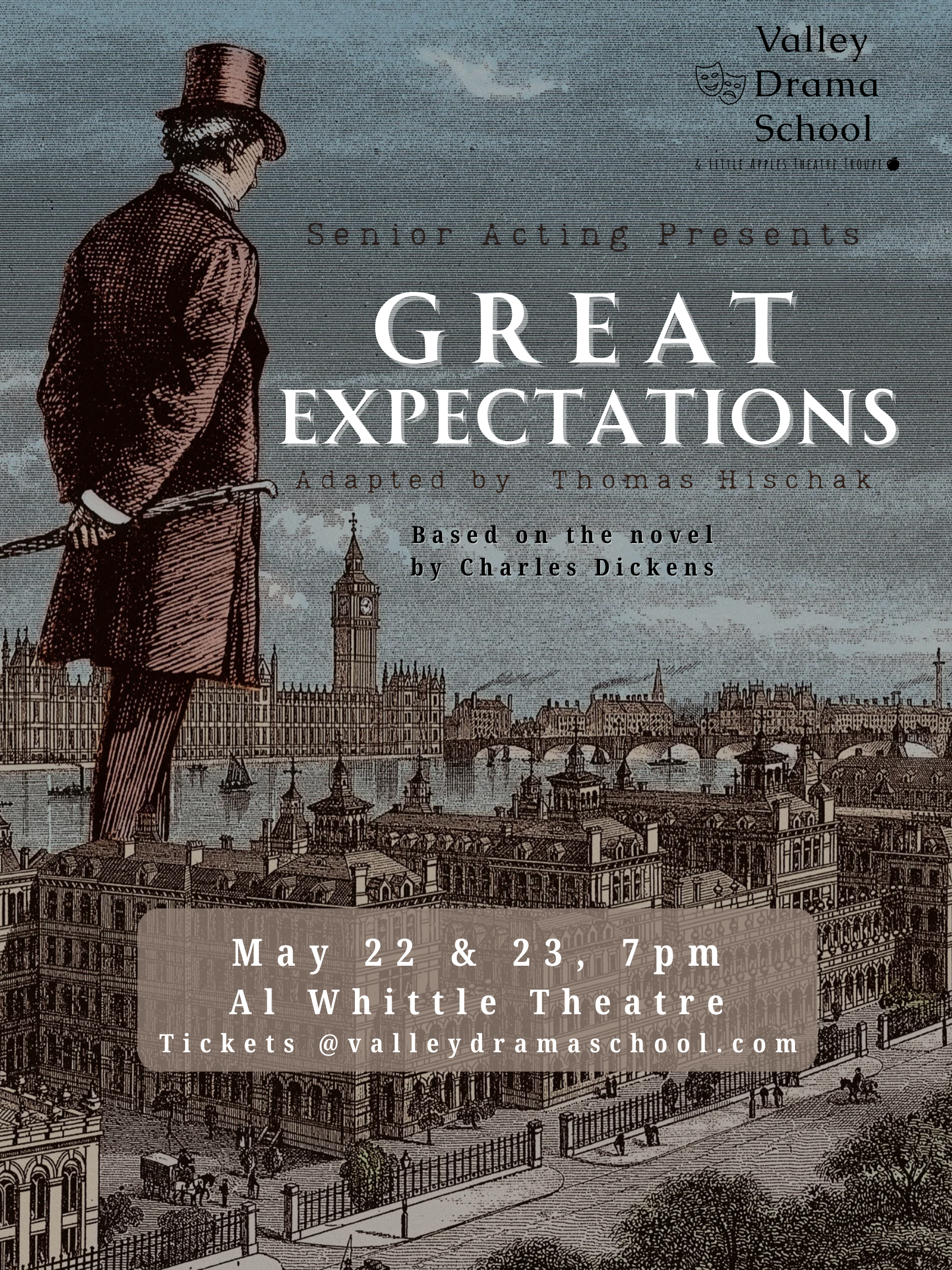 Great Expectations— 7:00pm — Al Whittle Theatre